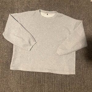 Retro grey crewneck sweatshirt